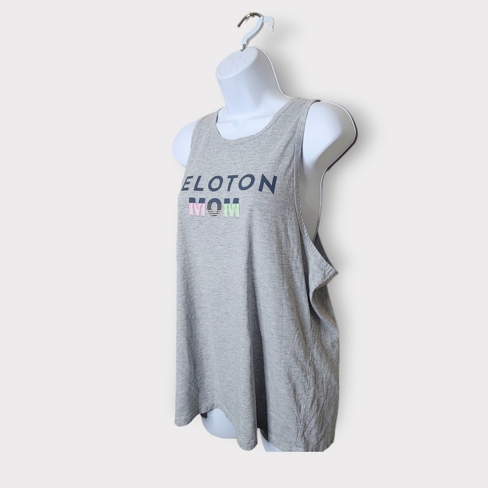 Peloton Mom Racerback Tank Top - Picture 2 of 6
